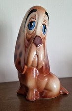 CERAMICA VINTAGE CANE BASSOTTO STILIZZATO  MODELLO BREVETTATO, TIPO TOSIN, LENCI