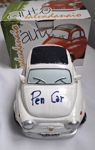 Salvadanaio resina ceramica