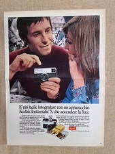Kodak Instamatic X e Philips Rasoio 90 super Pubblicità vintage anni '70