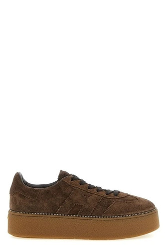 Hogan cool brown sneakers new - hogan,