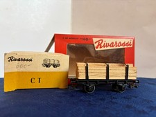 Vagone portalegname Rivarossi H0 CT. Scatola originale. Metà anni 50