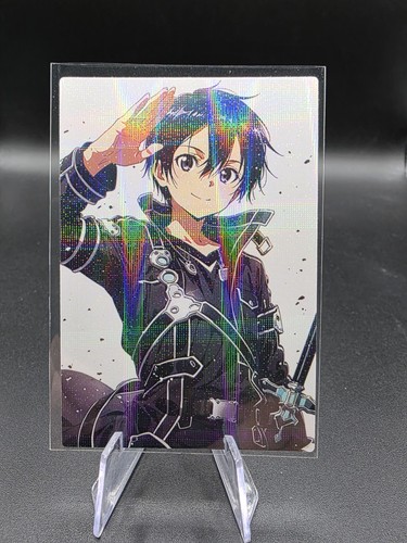 Kirito aso anime olografico - kirito,