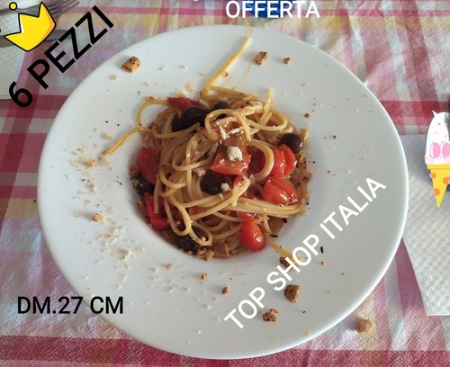 Grangusto piatto 6 pz - d.27, 6-pz