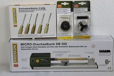 PROXXON Set 27020 Tornio DB250+27024+27023+27026