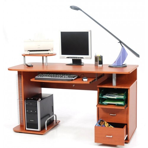 Porta ciliegio scrivania in - pc,