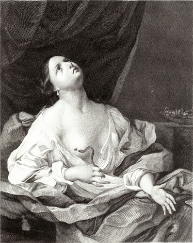 Cleopatra morente guido - cleopatra, ,