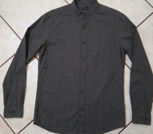 Camicia casual grigio scuro - camicia,