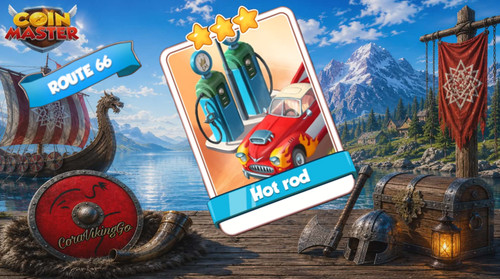 Hot rod carte coin - carte,