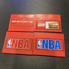 Lego red slope 8 - red, 10