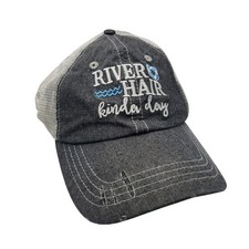 Distressed Trucker Hat River