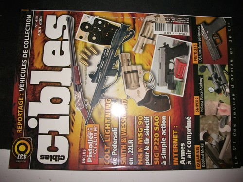 Cibles 437 w 317 - cibles, s&w
