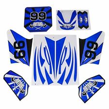 Set Di Adesivi >99< Blu Pit Bike Dirt Bike HMParts