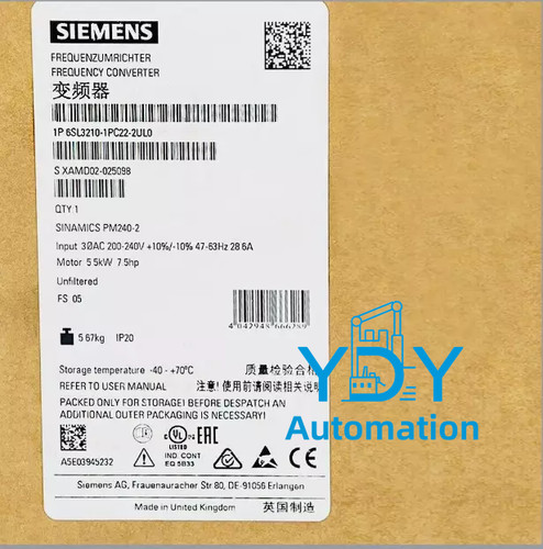 1pz siemens 6sl3210 1pc22 - siemens, 6sl3210-1pc22-2ul0