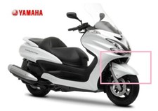 Parafango anteriore originale Yamaha Majesty 400 2009 2010 2011 2012 Bianco