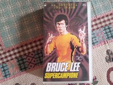 Bruce Lee Supercampione VHS RARA collezione Privata come nuova