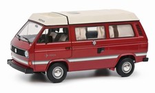 VW Bus T3a Camper rosso 1:18