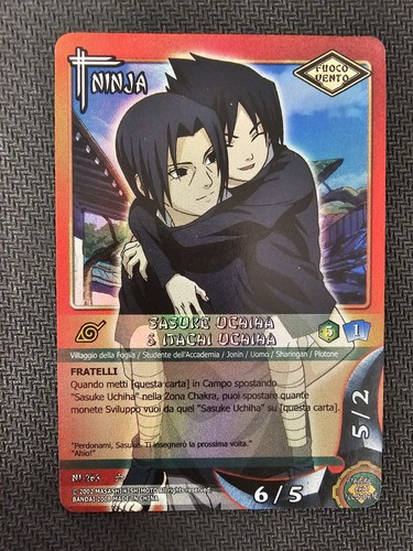 Naruto card game sasuke uchiha - sasuke,