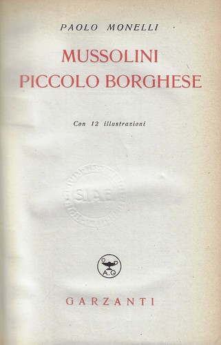 Monelli paolo mussolini - monelli,, paolo..mussolini