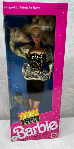 Golden evening barbie - evening,
