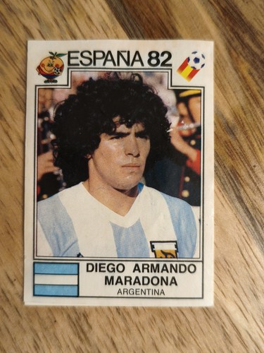 Figurina calciatori maradona - figurina,