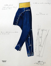 Charles Brun DISEGNO Militaria