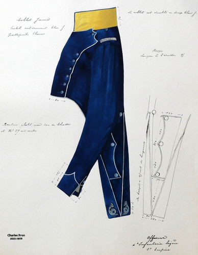 Charles brun disegno - charles, militaria