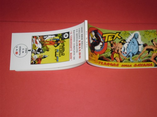 Tex willer striscia - striscia, serie