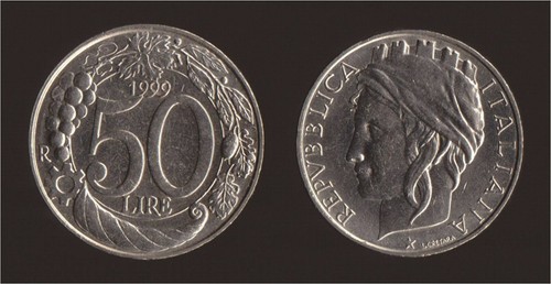 Lire 1999 turrita italia - 50,