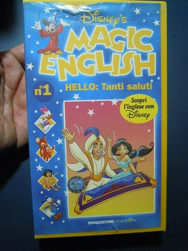 Vhs magic english - vhs, walt
