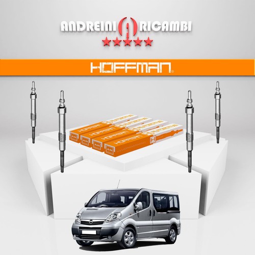 Kit candelette opel vivaro a - 4,