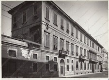 Foto Palazzo Melzi d’Eril via Manin Milano Anni ’60 Fotografia Crimella