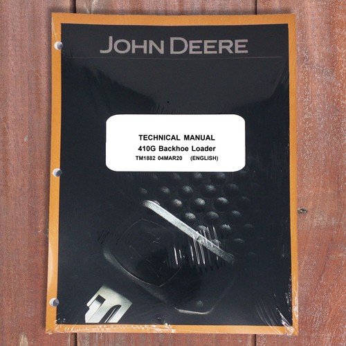 John deere 410g - john, backhoe