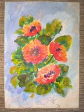 Papaveri_Dipinto d'epoca ad