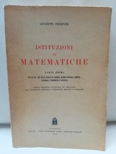 Giuseppe Zwirner ISTITUZIONI