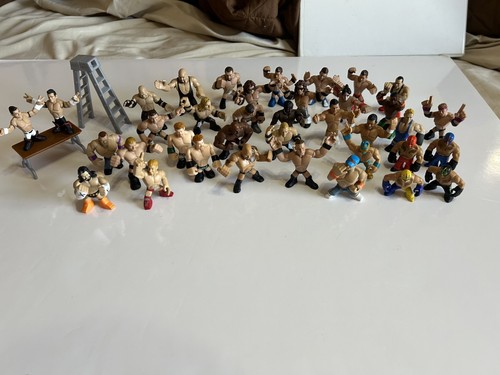 Lotto figurine wwe rumblers - figurine,