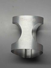 Gabbia Bottiglia Anello Vintage H20 Argento Anni 90 MTB Mountain Bike Annodizzata