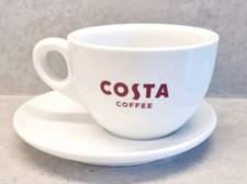 Tazza e piattino Costa caffè