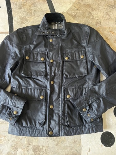 Belstaff dark blue - , waxed