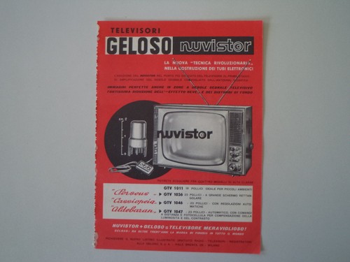 Advertising pubblicità 1963 - advertising,