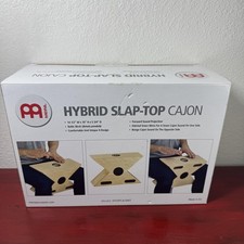 Meinl Hybrid Slap-Top Cajon Drum HTOPCAJ3NT Betulla Baltica X Design EU Percussioni
