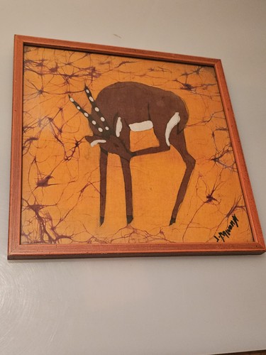Quadro vintage 1975 firmato