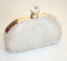 Pochette donna argento