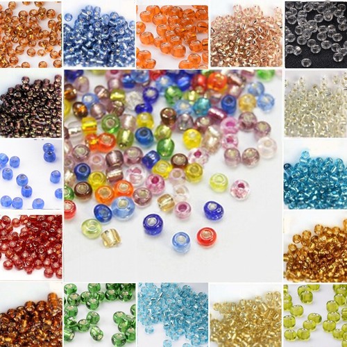 30g perline semi vetro - 30g,