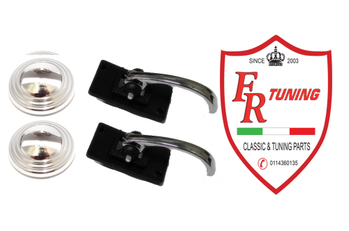 Kit maniglie cromate apriporta - kit,