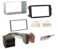 Kit mascherina adattatore autoradio 2 DIN plancia per Smart Car ForTwo dal 2010