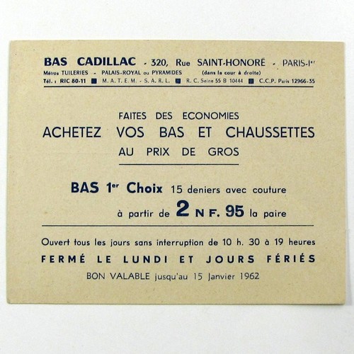 Prospectus lingerie bas - prospectus,