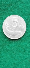 Moneta lire delfino - lire, 1954