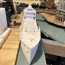 Scala Ho Ss Venture versione Waterline. scafo non verniciato non assemblato 26”x4