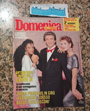 Domenica del corriere 46 1987-Ezio Greggio-Gorbaciov-Buscaglione-Carlo e Diana