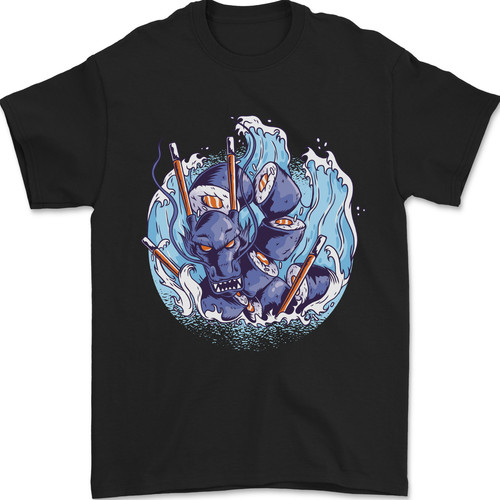 Shirt uomo sushi dragon - sushi,